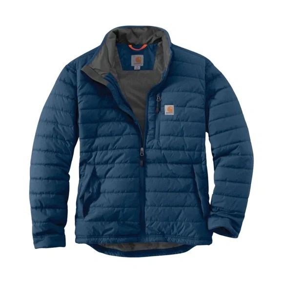 Carhartt Mens Rain Defender Relaxed Fit Lightweight Insulated Jacket - Picture 1 of 6